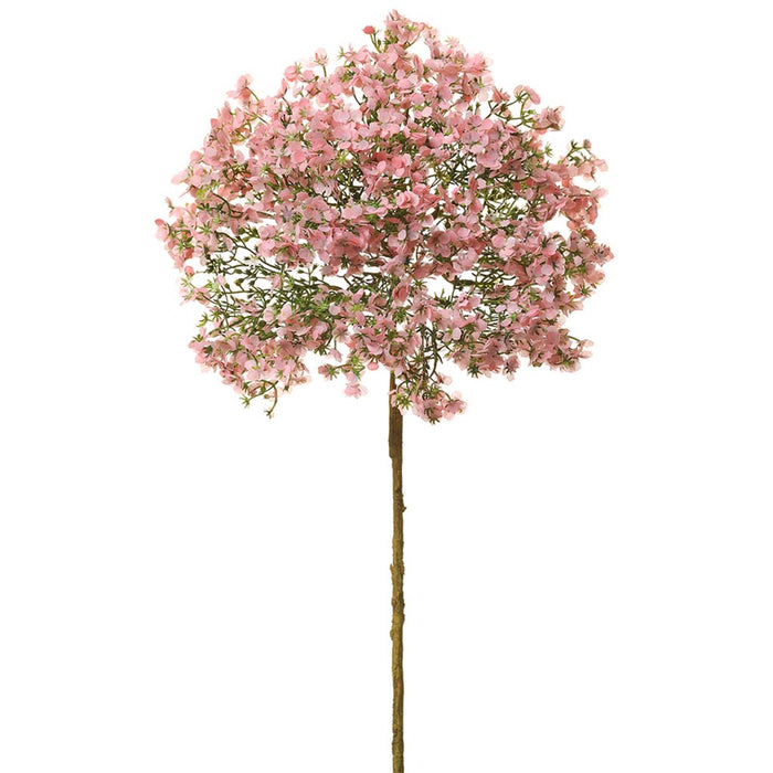 Mini Blossom Spray 18in Pink