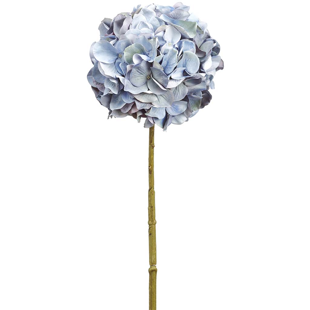 Hydrangea Spray 21in Blue