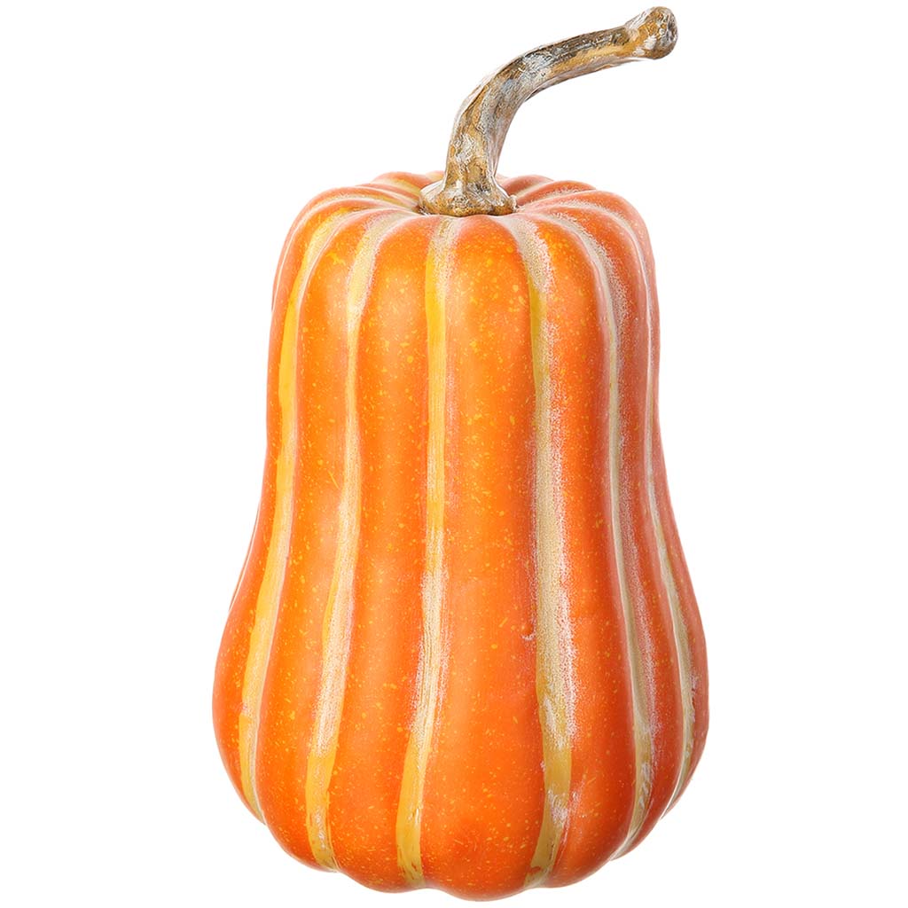 Pumpkin Orange, 12in H x 7.5in D