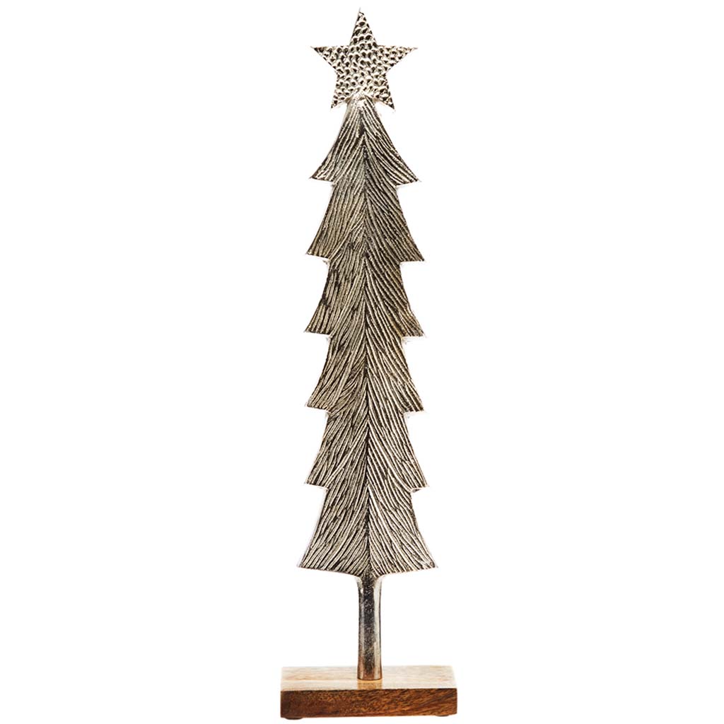 Star Tree Table Top Silver, 25in