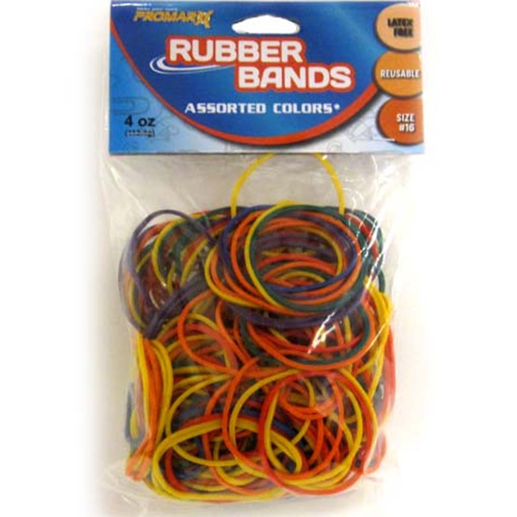 Promarx Rubber Band Assorted Colors