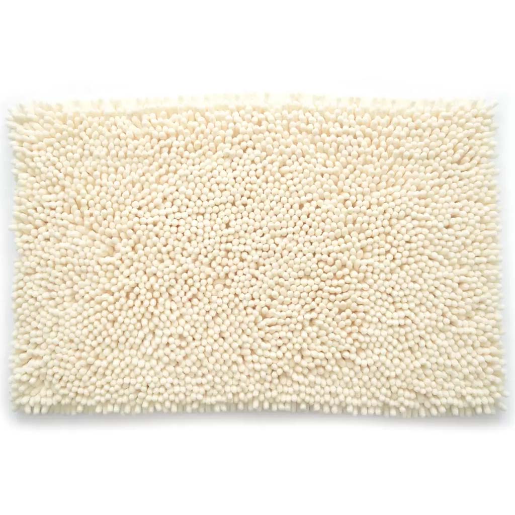 Stephan Roberts Bath Mat Cream, 21in x 34in