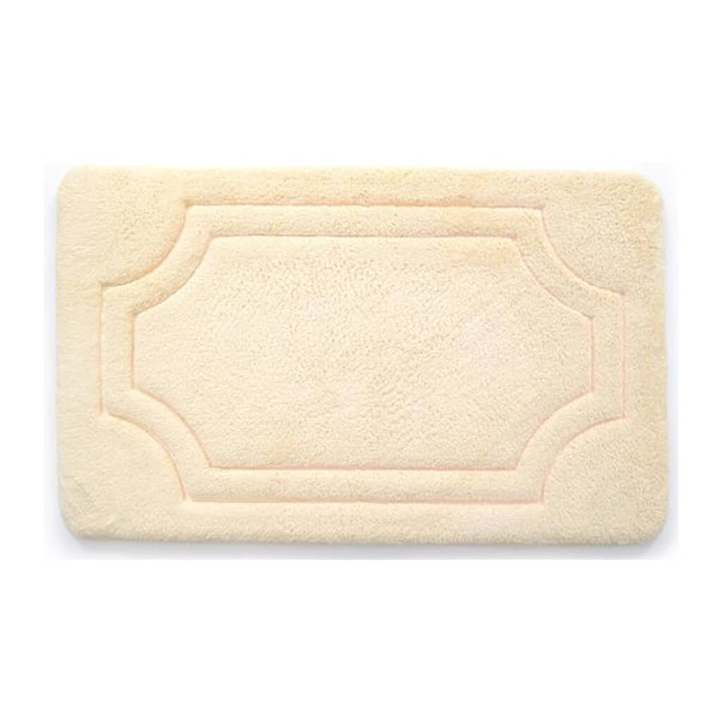 Stephan Roberts Bath Mat Antique White, 17in x 24in