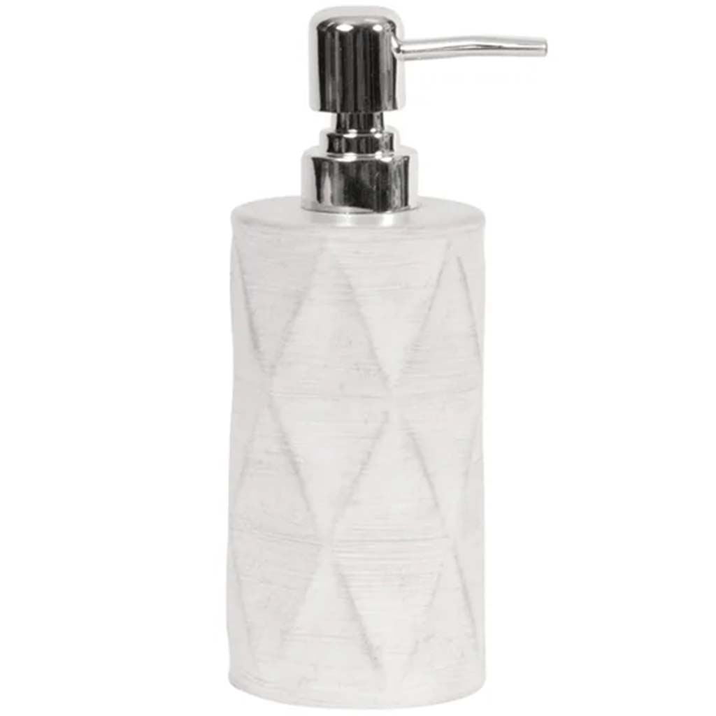 Stanfield Soap Dispenser White, 3in x 3in x 8in