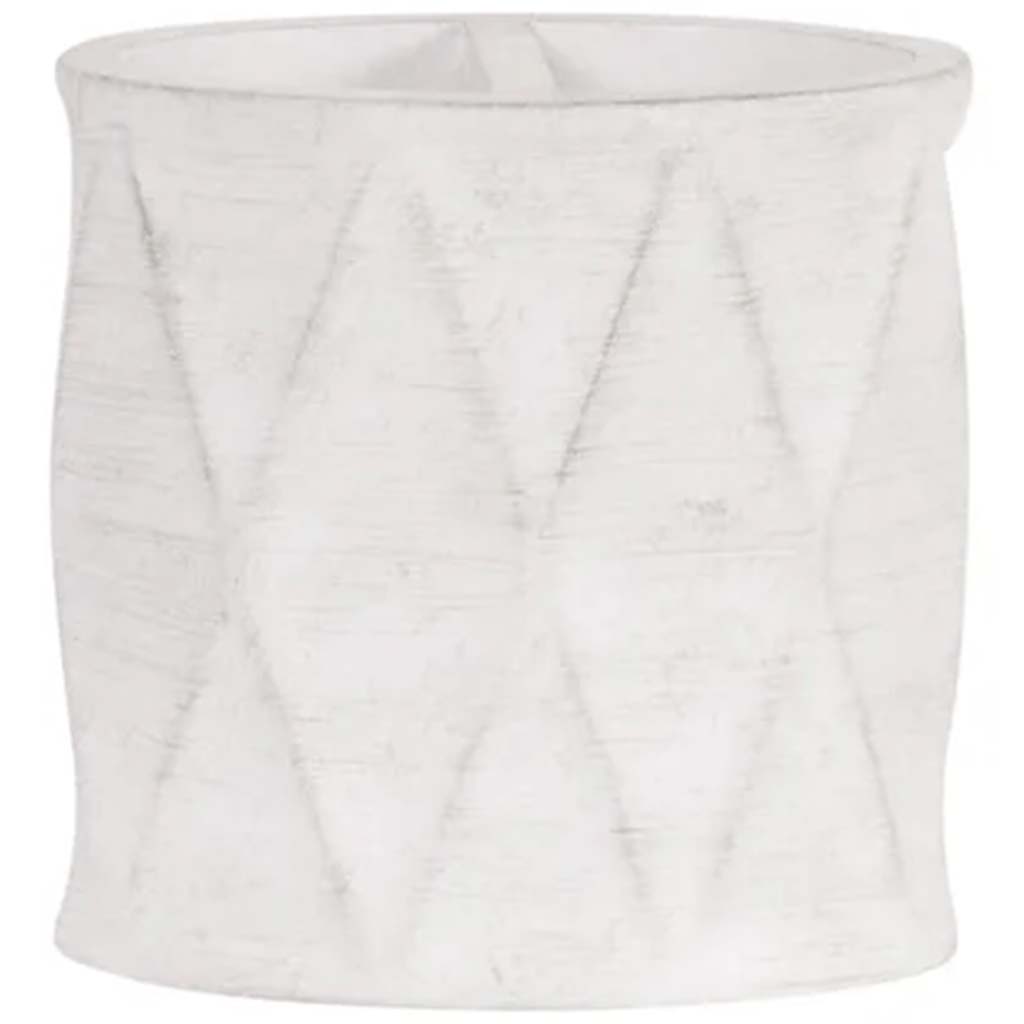 Stanfield Toothbrush Holder White, 4in x 2in x 4.5in