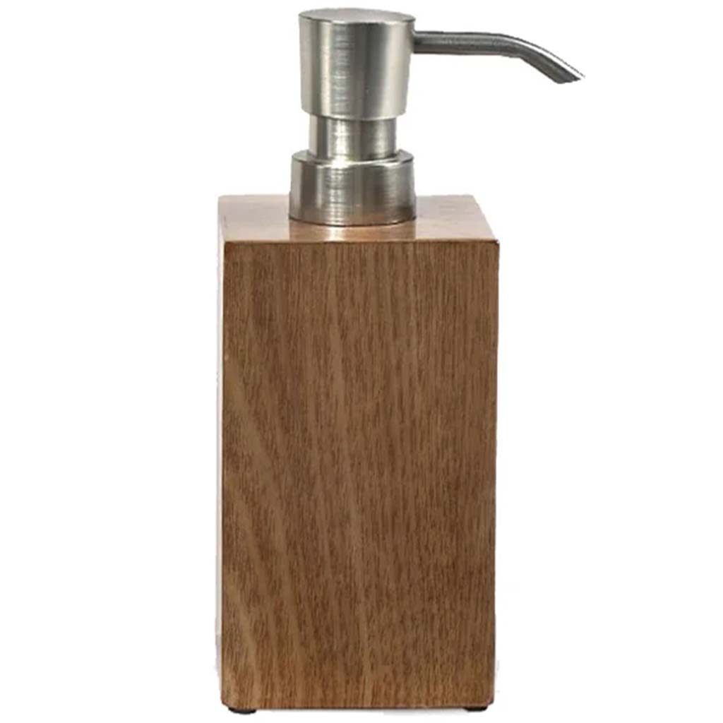 Delano Soap Dispenser Oak