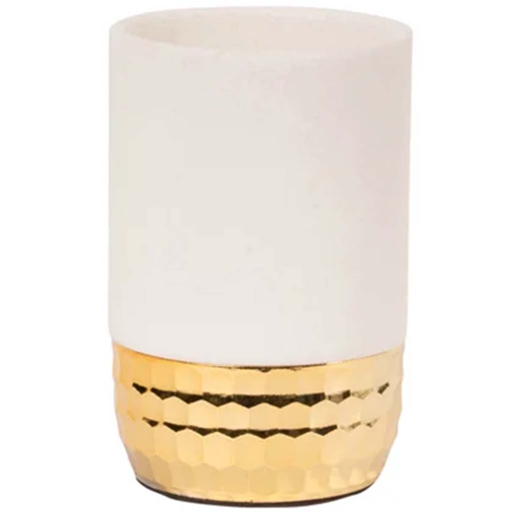 Zeus Tumbler White/Gold