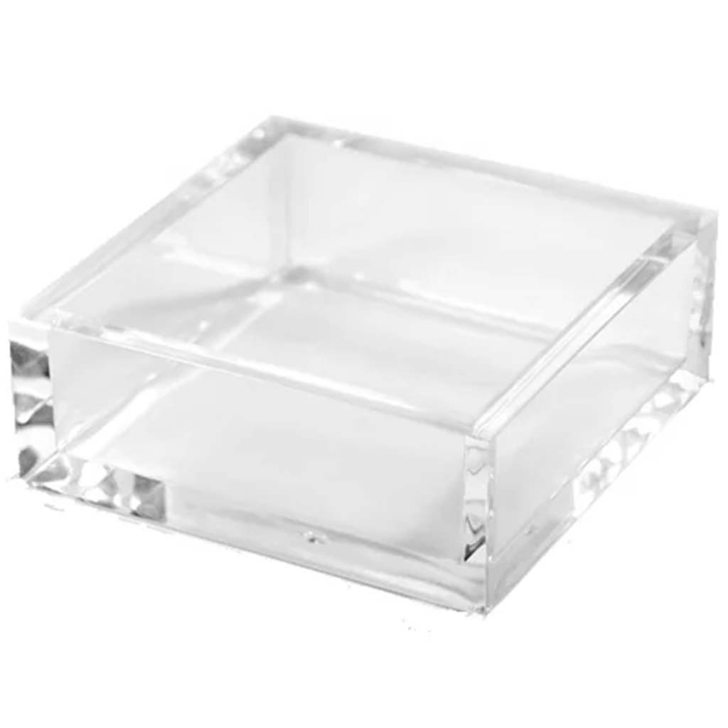 Platnum Tray Clear Small, 6in x 6in x 2in