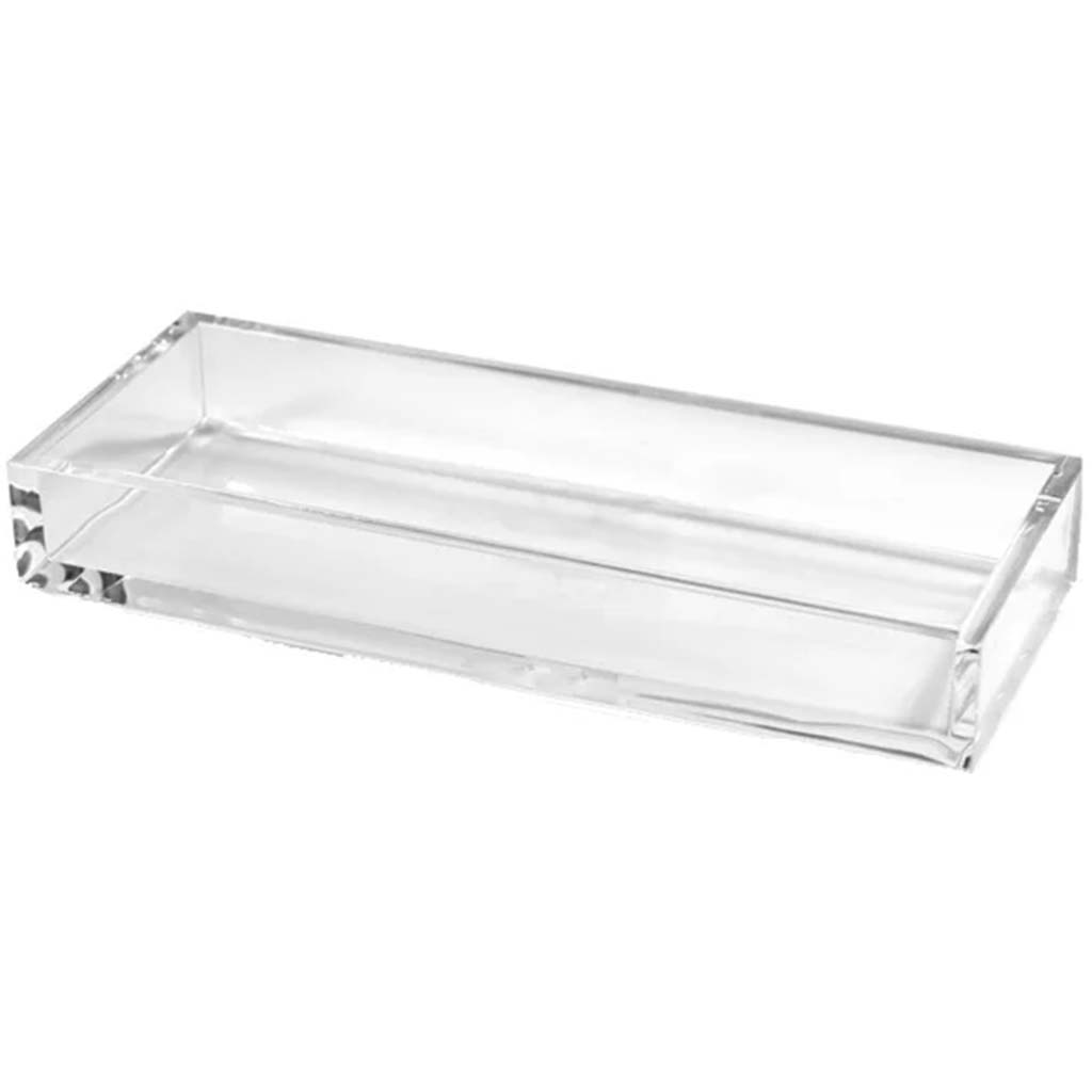 Platnum Tray Clear Large, 14in x 6.25in x 2in