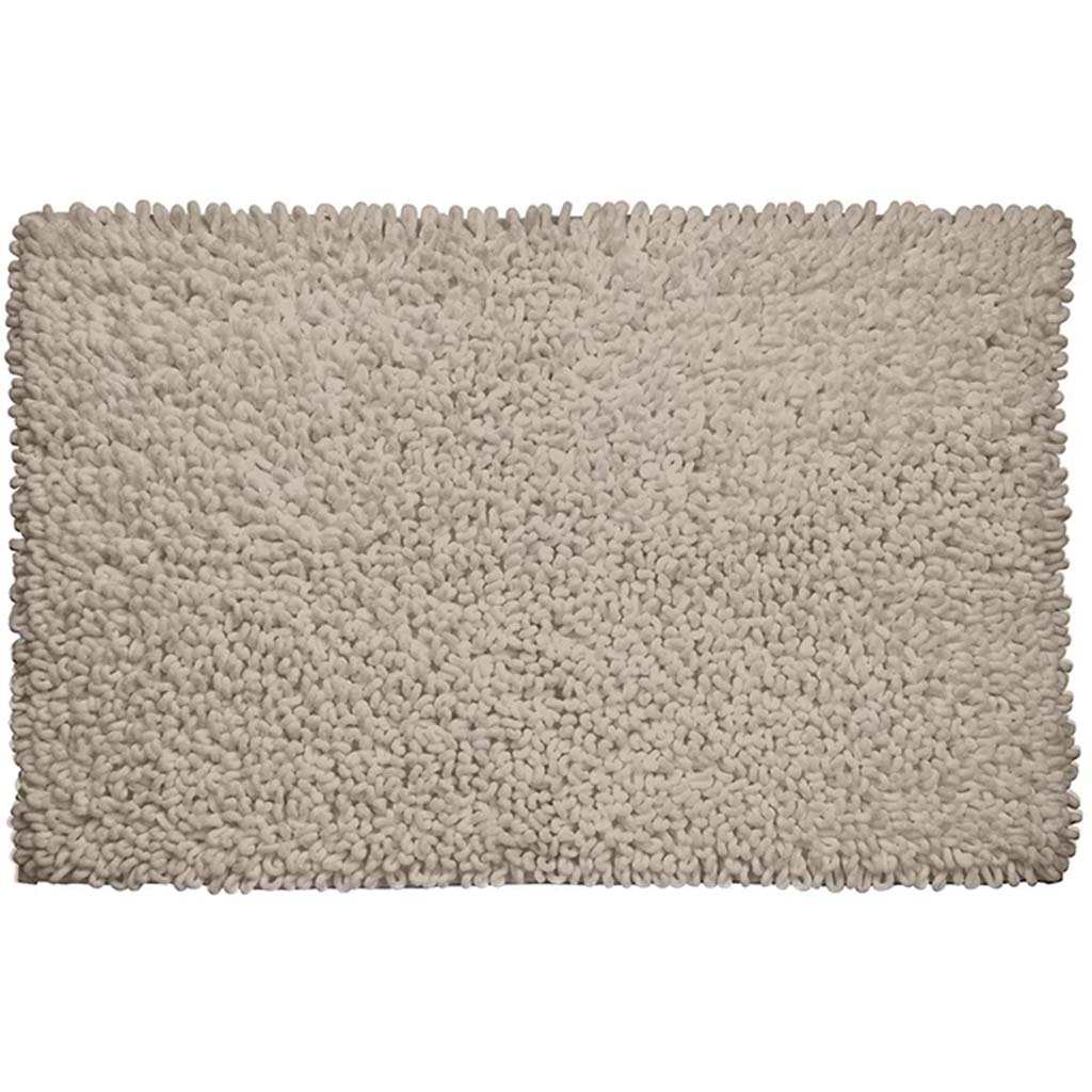 Spa Loop Bath Mat Taupe, 20in x 32in