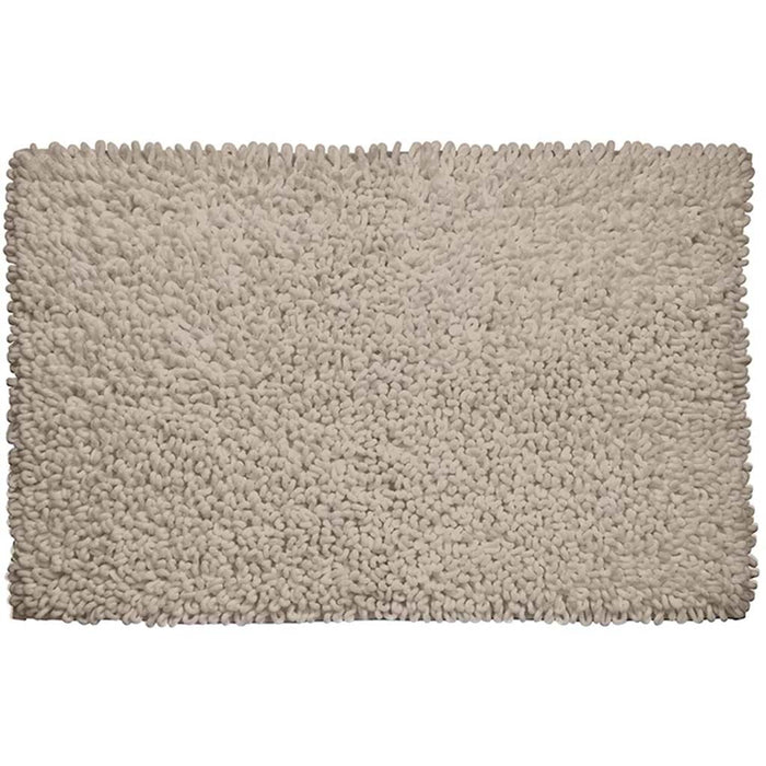 Spa Loop Bath Mat Taupe, 20in x 32in
