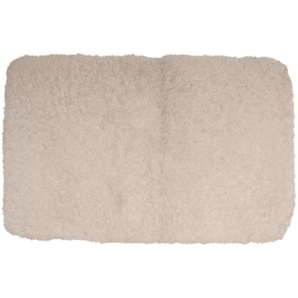 sherpa microfiber bath mat taupe, 20in x 32in Creative Minds