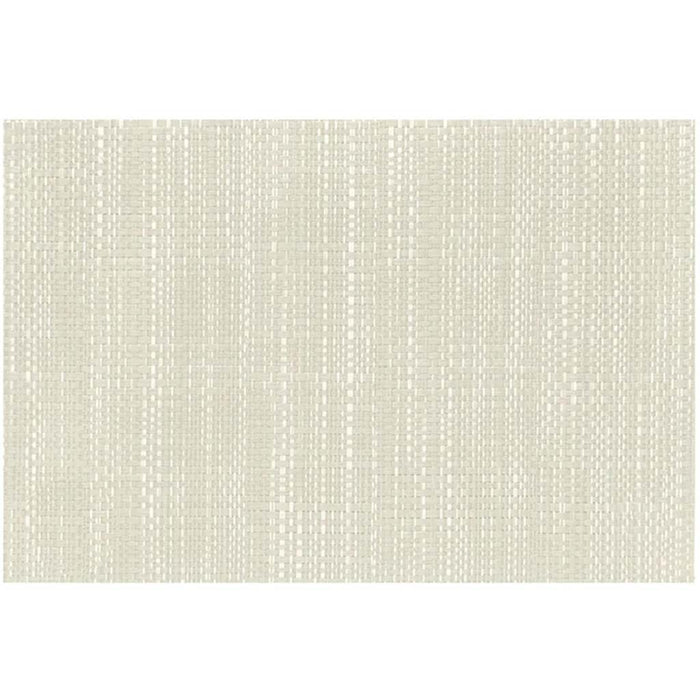 Trace Basketweave Placemat White, 13in x 19in