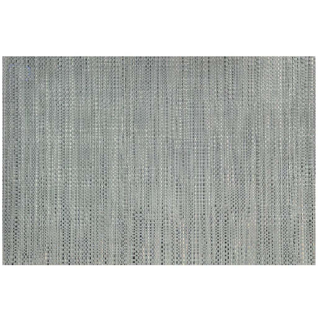 Trace Basketweave Placemat Grey, 13in x 19in