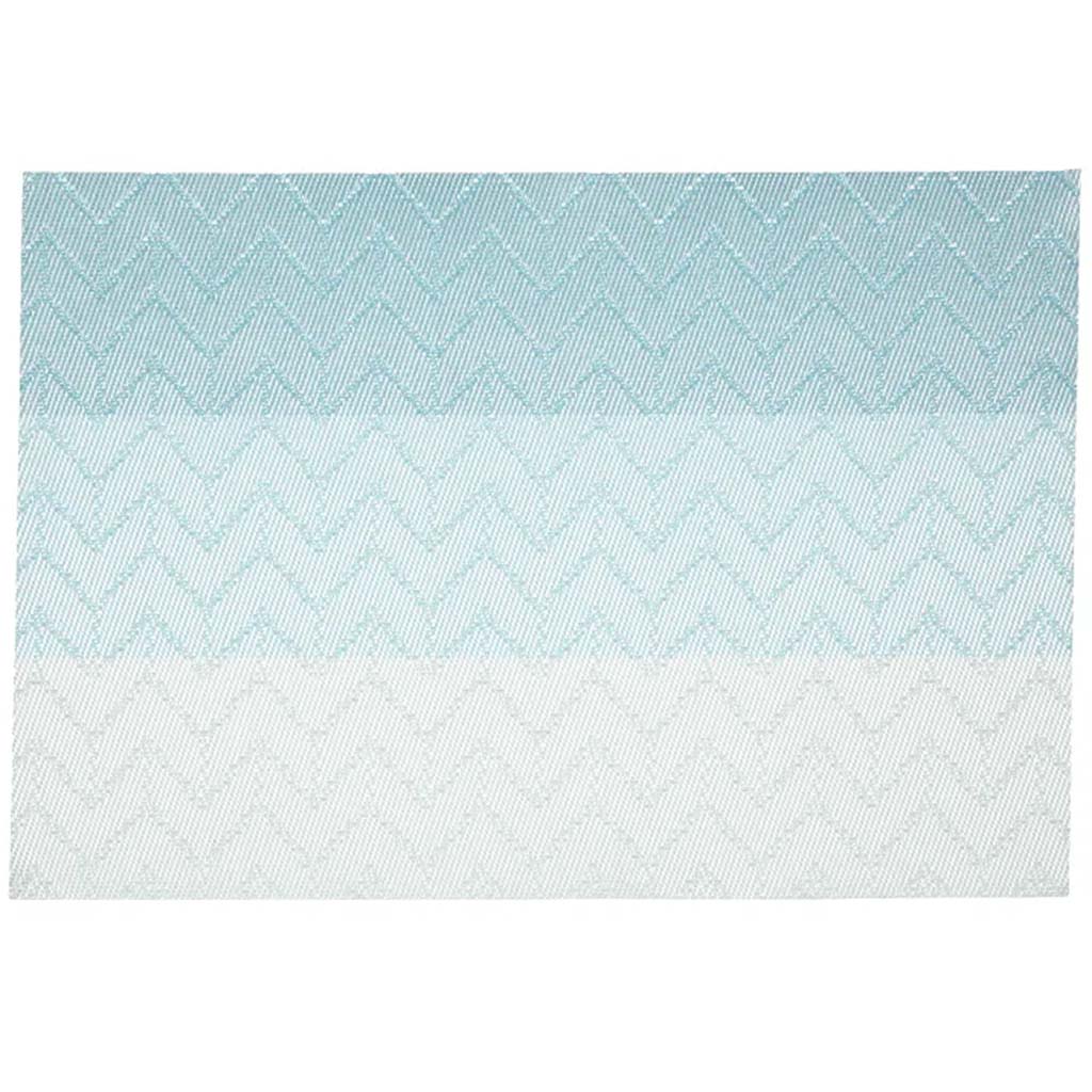 Rhythm Vinyl Placemat Aqua, 13in x 19in