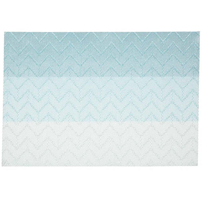 Rhythm Vinyl Placemat Aqua, 13in x 19in