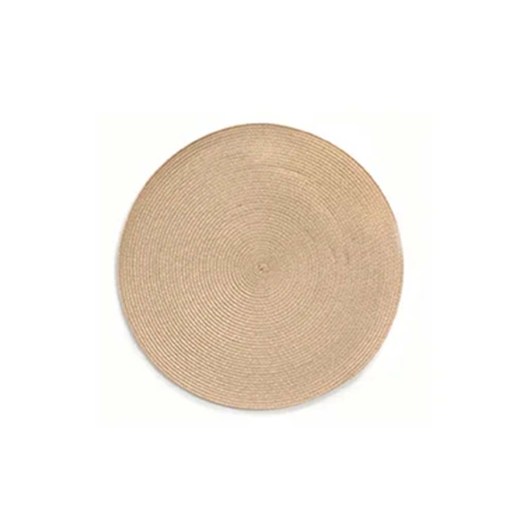 Rotunda Woven Placemat Sand, 15in D