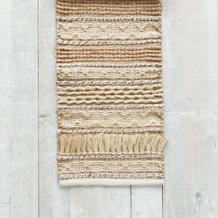 Tribe Table Runner Natural, 13in x 72in