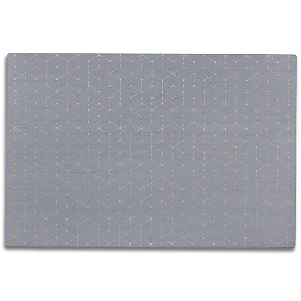 Connect Bamboo Placemat Grey,12in x 18in