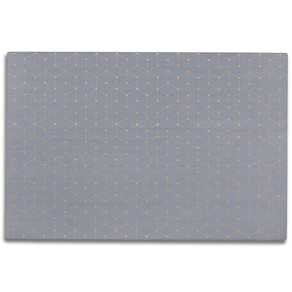 Connect Bamboo Placemat Grey,12in x 18in