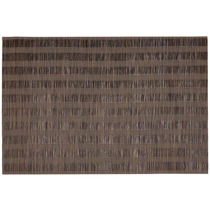 Vista Luxe Linen Placemat Espresso, 13in x 18in