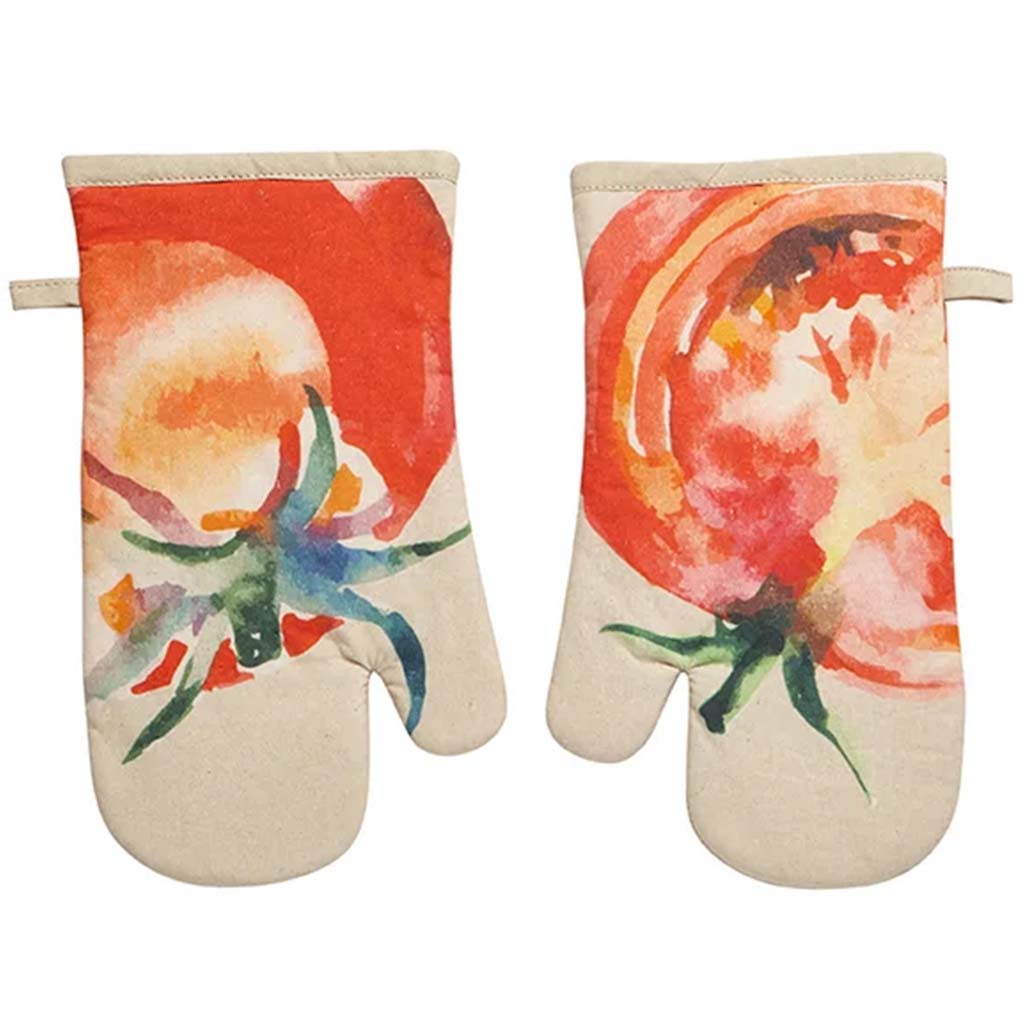 Tomato Oven Mitt Set of 2 Tomato, 7in x 12in