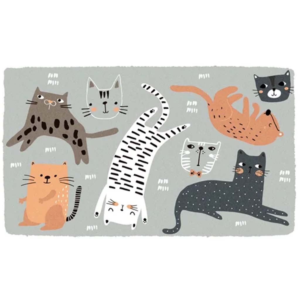 Cats Coir Mat Multi, 18in x 30in