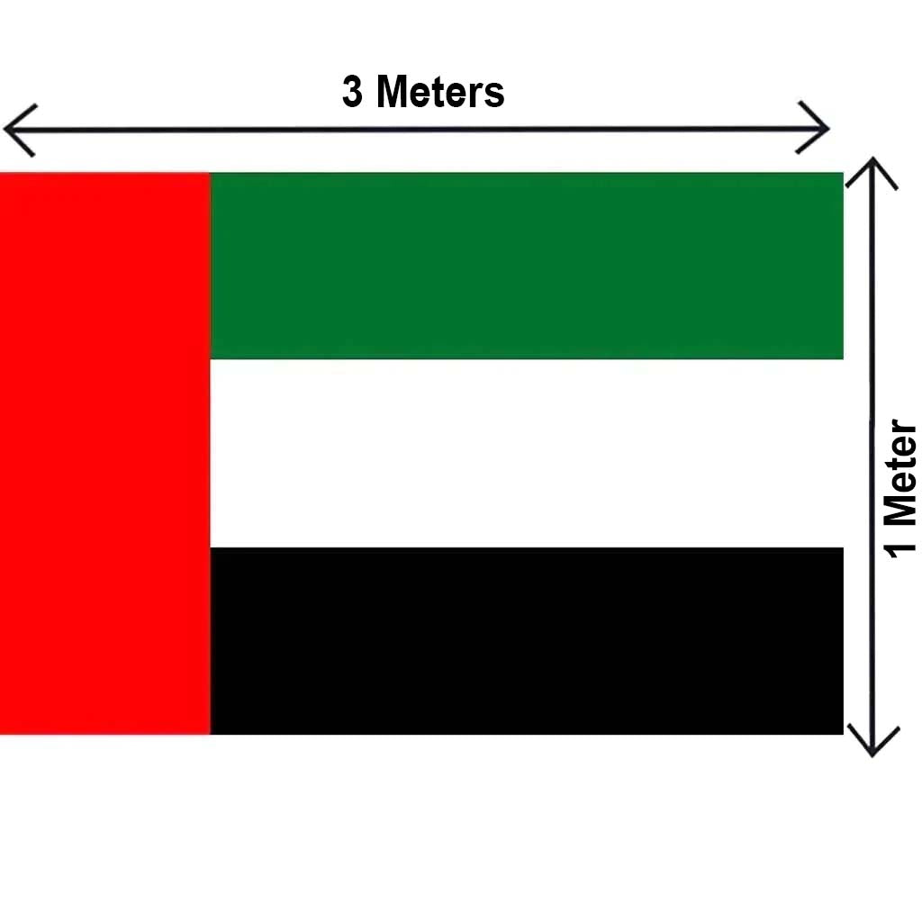 Uae Flag 1M X 3M