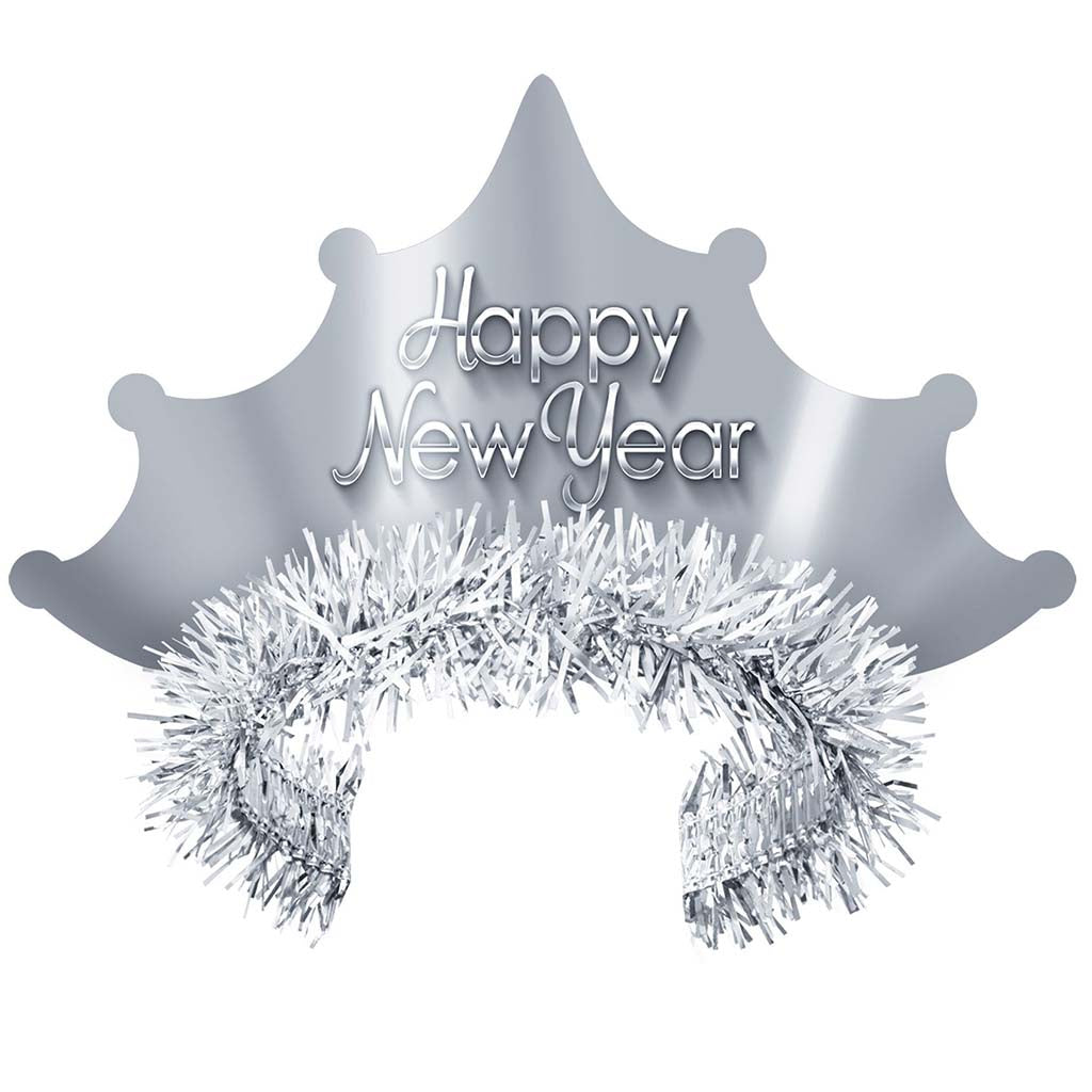 Silver New Year Tiaras