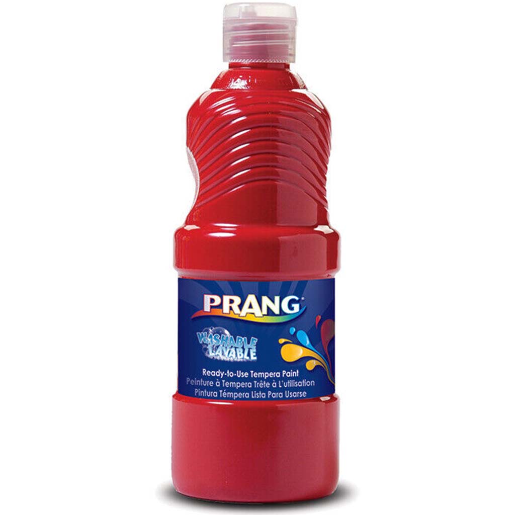 Prang Washable Tempera Paint 16oz Red