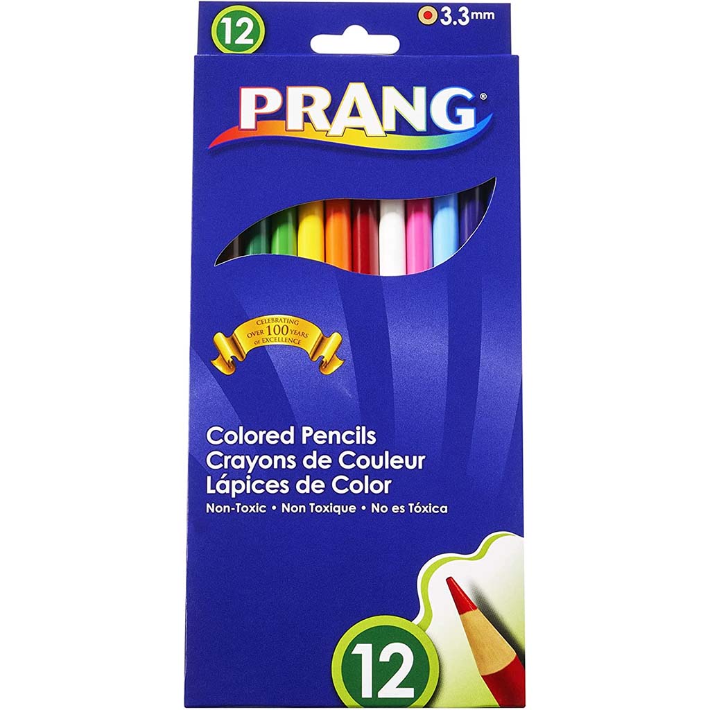 Prang Colored Pencil 3.3 Ml 12Colors Set