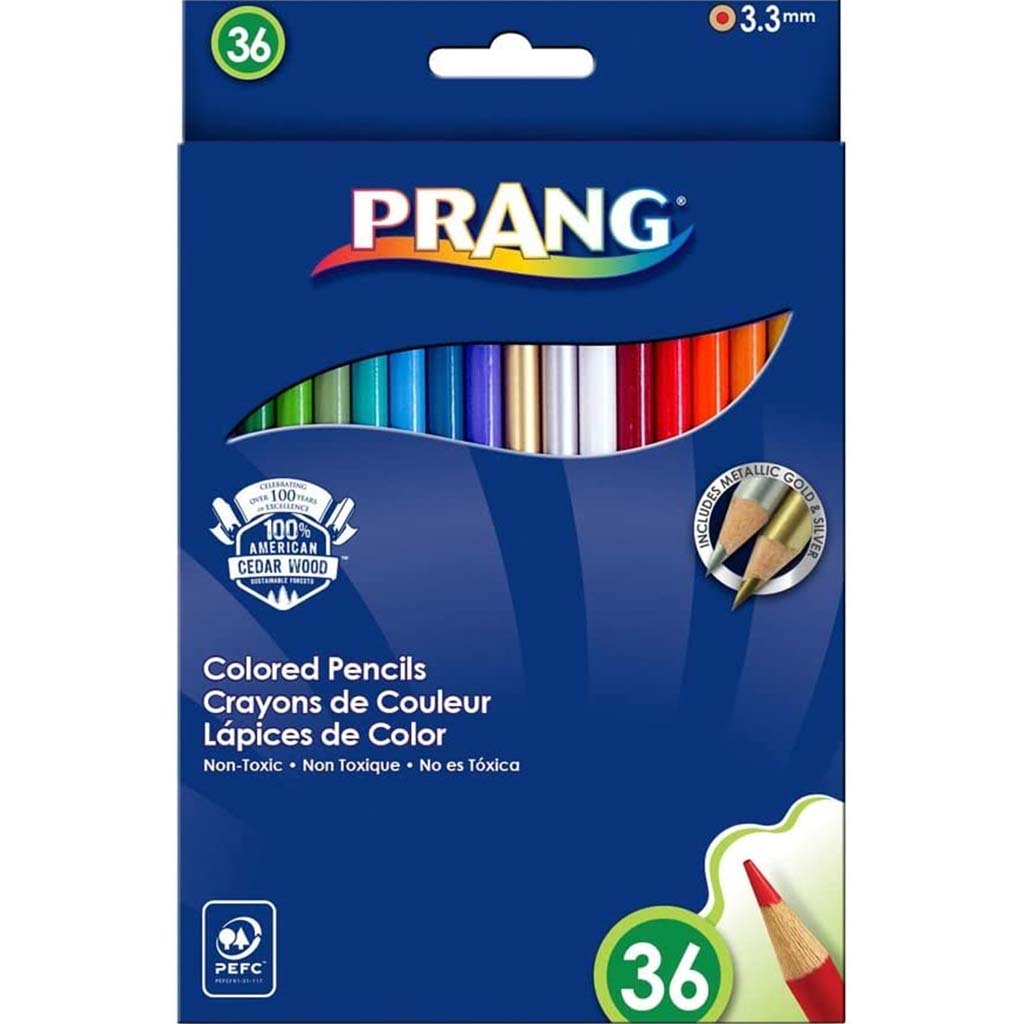 Prang Colored Pencil 3.3 Ml 36Colors Set