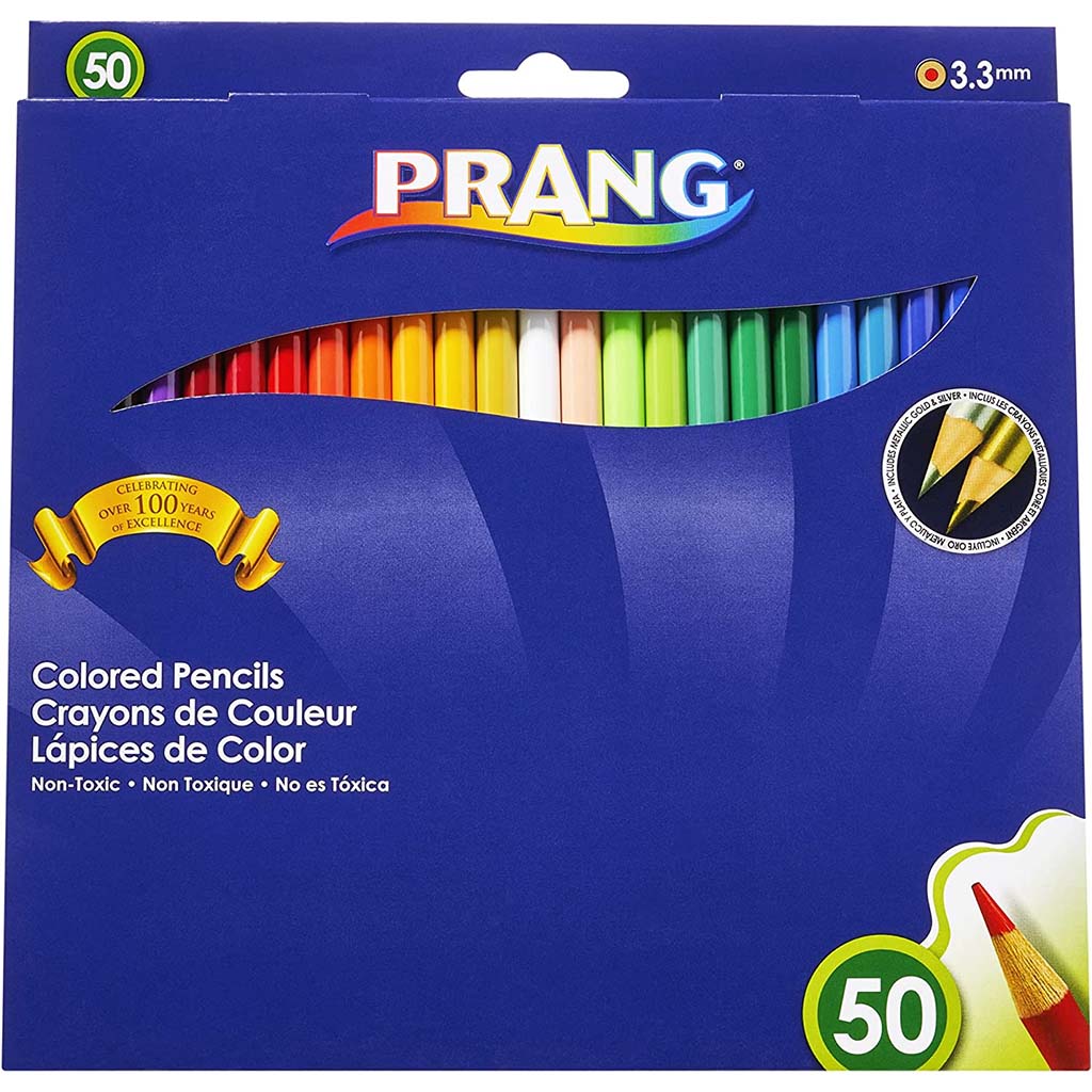 Prang Colored Pencil 3.3 Ml 50Colors Set