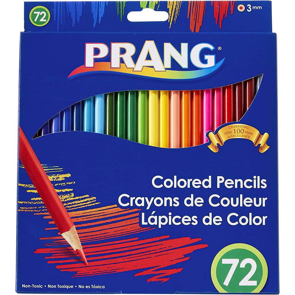 Prang Colored Pencil 3.3 Ml 72 Colors Set