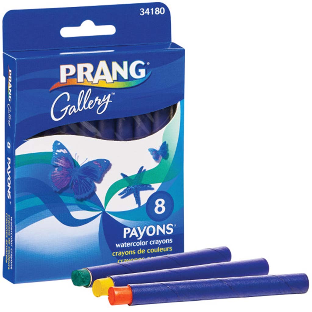 Prang Payons Watercolor Crayons 8 Colors