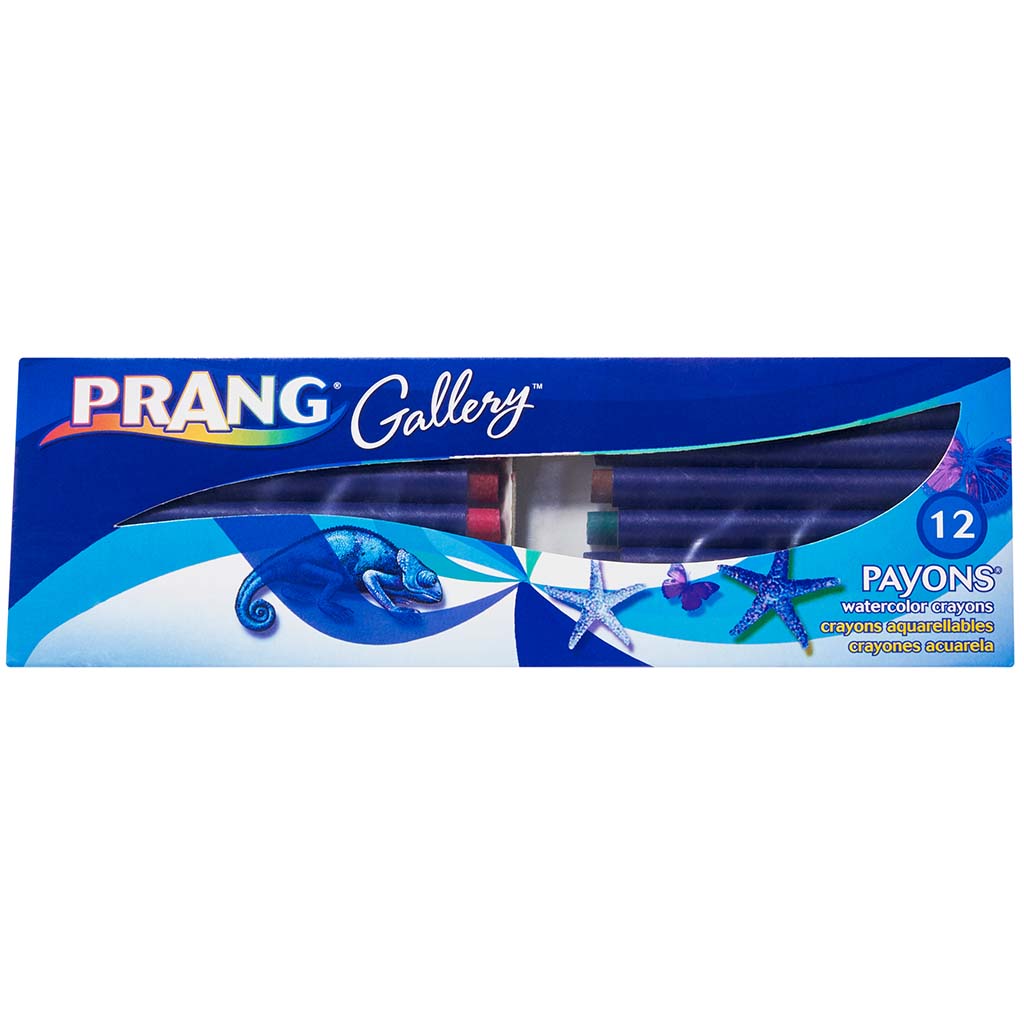 Prang Payons Watercolor Crayons 12 Colors