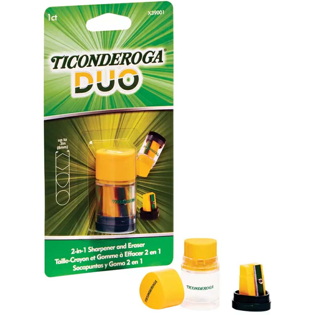 Ticonderoga Duo Sharpener Eraser