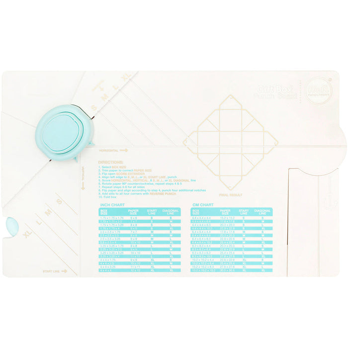 We R Makers Punch Board - Gift Box