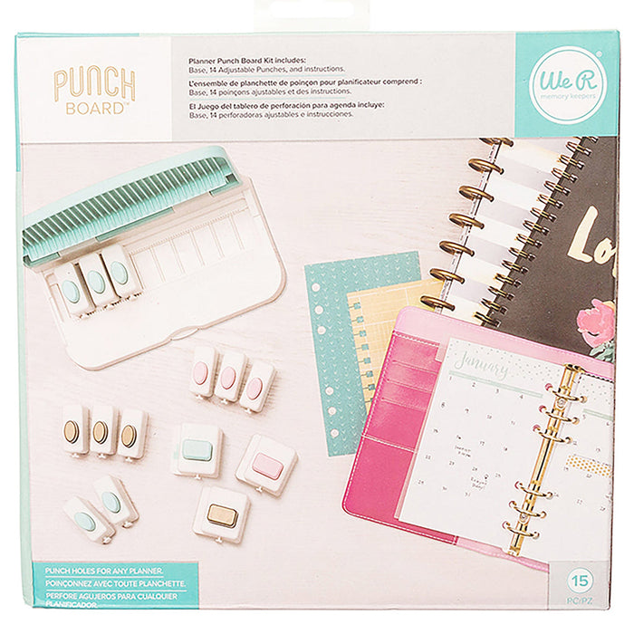 We R Makers Punch Board Kit, 15pcs