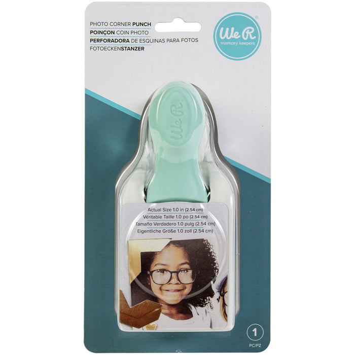We R Memory Keepers 1in Photo Corners Embossing Punch