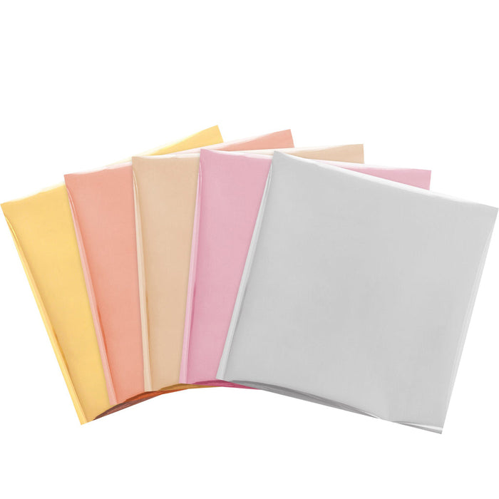 We R Memory Keepers Quill 12in x 12in Foil Sheets 15/Pkg-Shining Starling-3 Each Of 5 Colors
