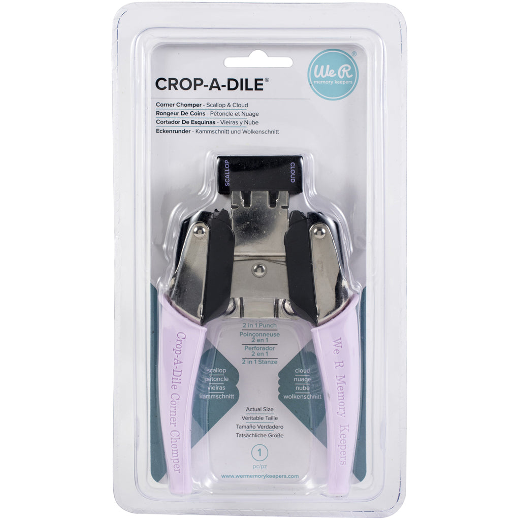 We R Crop-A-Dile Corner Chomper Scallop &amp; Cloud