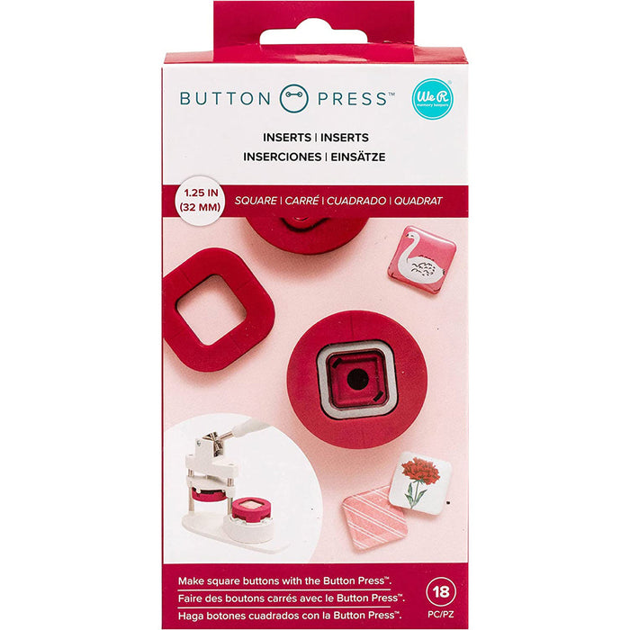 We R Memory Keepers Square Button Press Insert