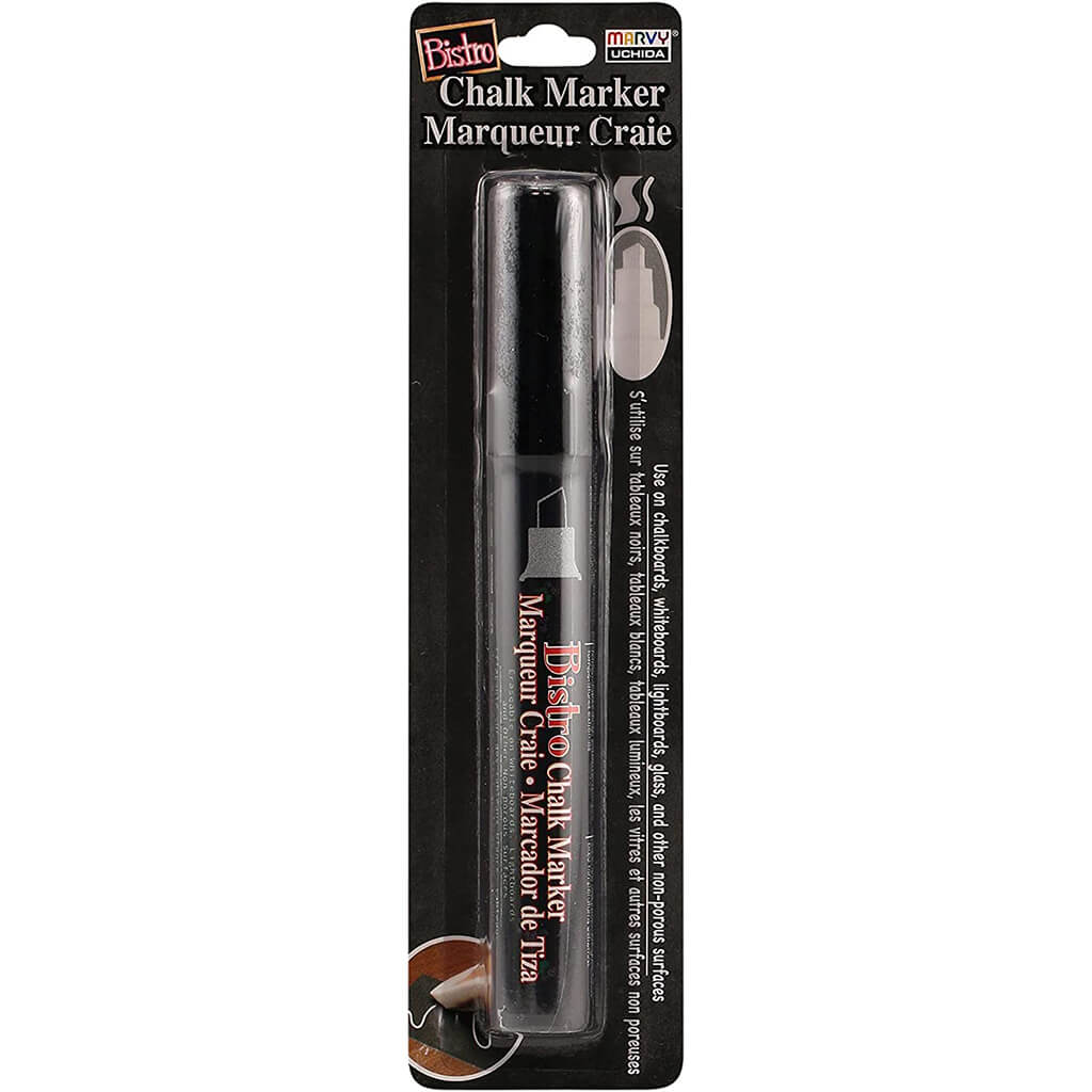 Bistro Chalk Marker Chisel Tip Black
