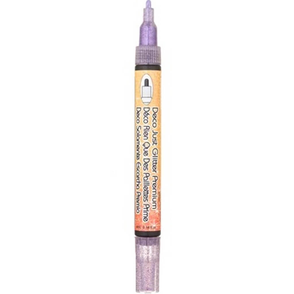 Deco Just Glitter Premium Markers Violet