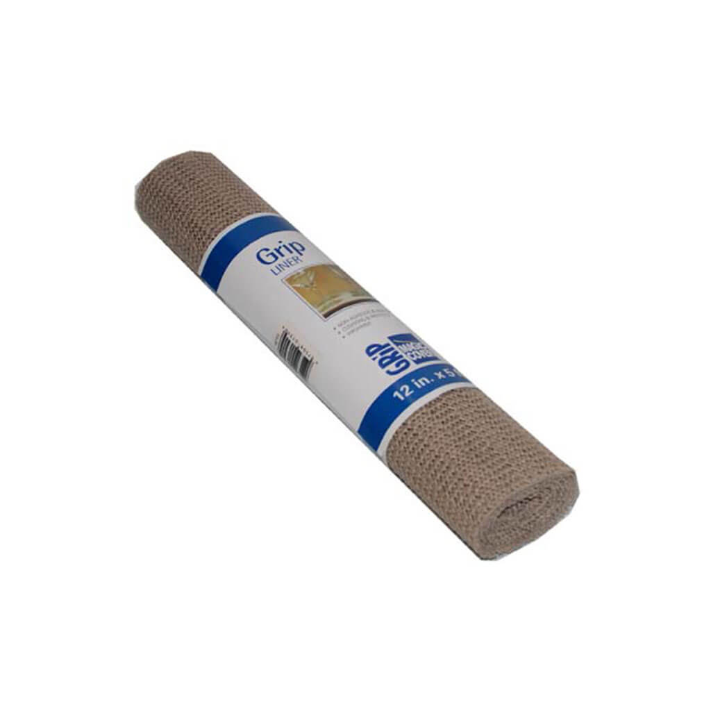 Magic Cover Taupe Grip Liner, 12in x 5ft