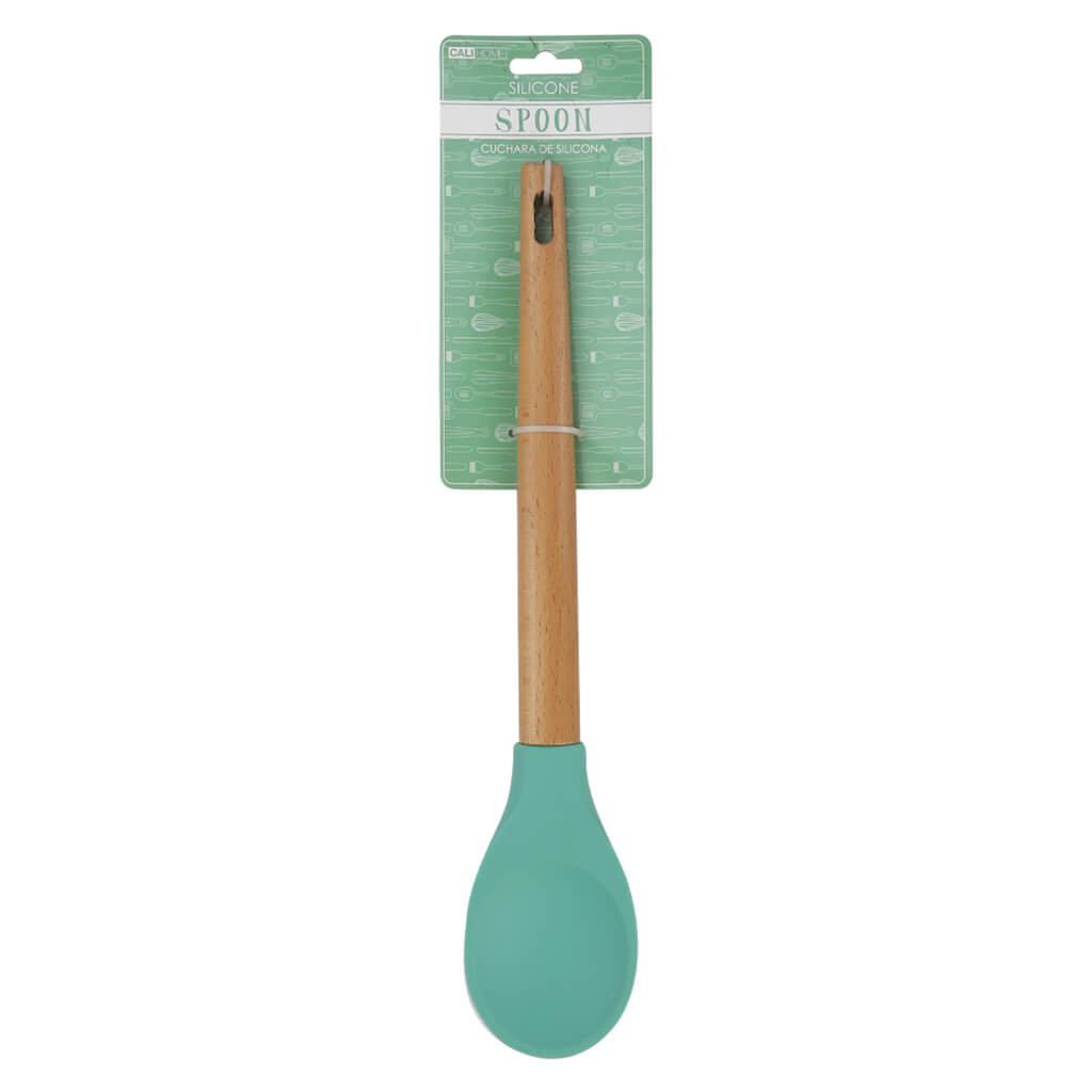 Silicone Spoon Aqua, 12in