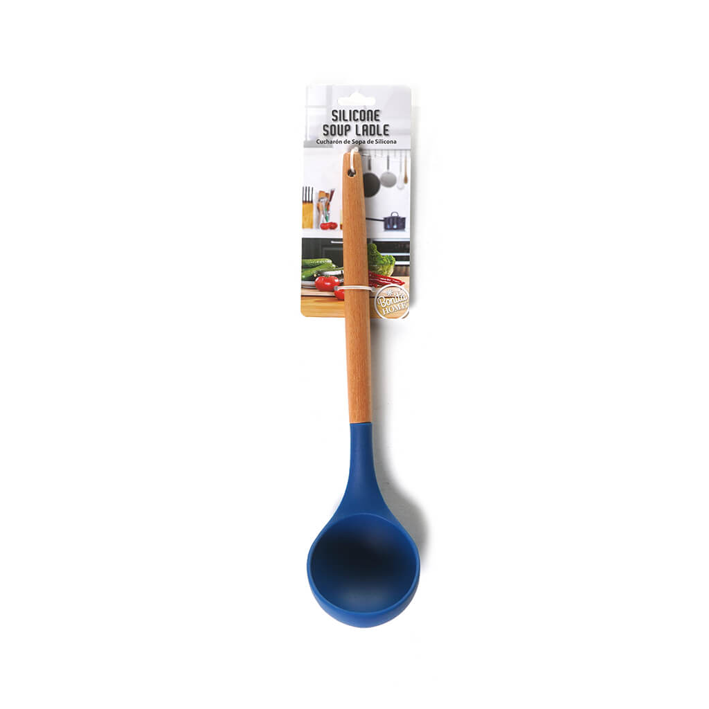 Silicone Ladle Blue, 12.5in