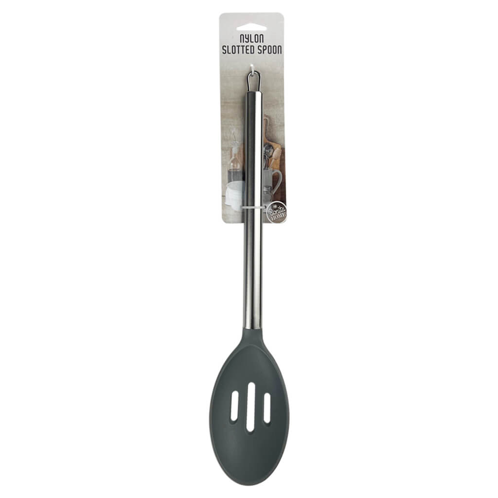 Nylon Skimmer Stainless Steel Handle Grey, 14in