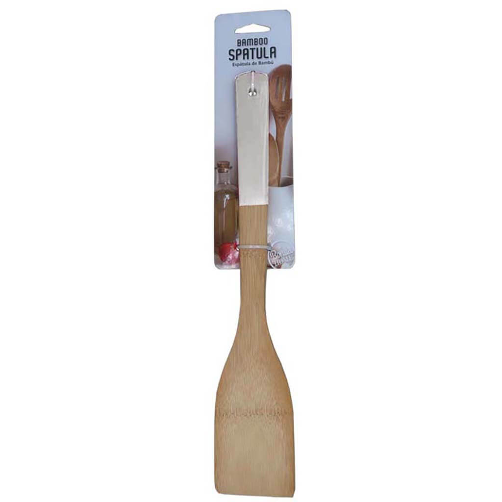 Bamboo Spatula White, 12in